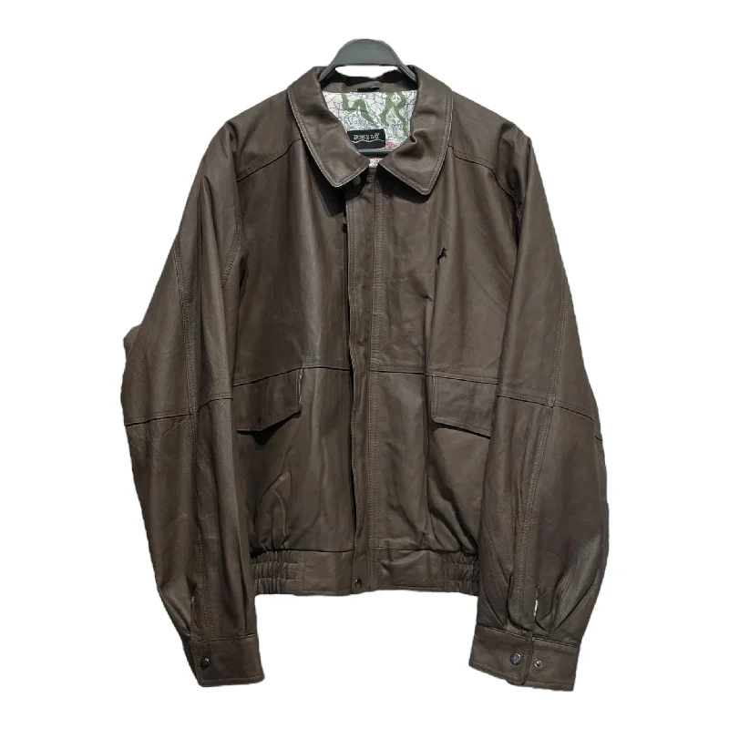 BURK'S BAY/Leather Jkt/XXXL/Leather/BRW/