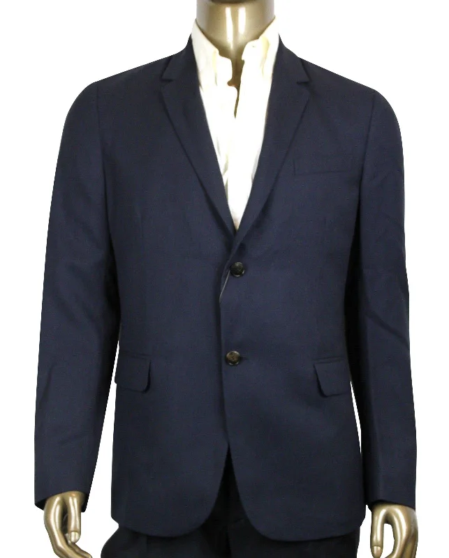 Gucci Men's Panama Blue Wool Gauze Formal 2 Buttons Jacket (G 54 R / US 44 R)