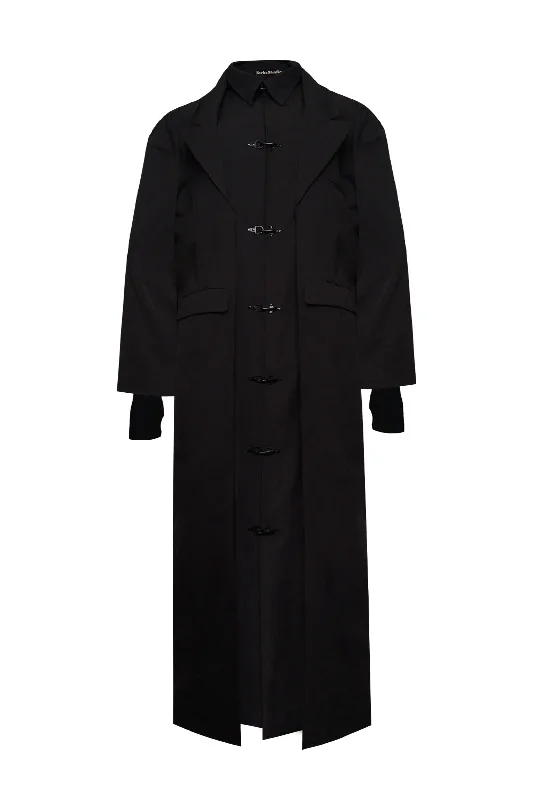 TorbaStudio The Protagonist Twill Double Coat