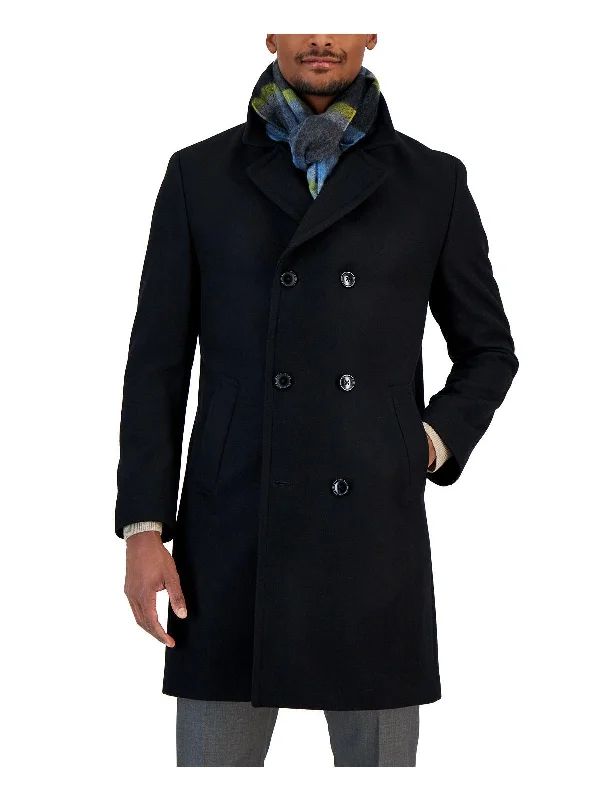 Mens Classic fit Double Breasted Pea Coat