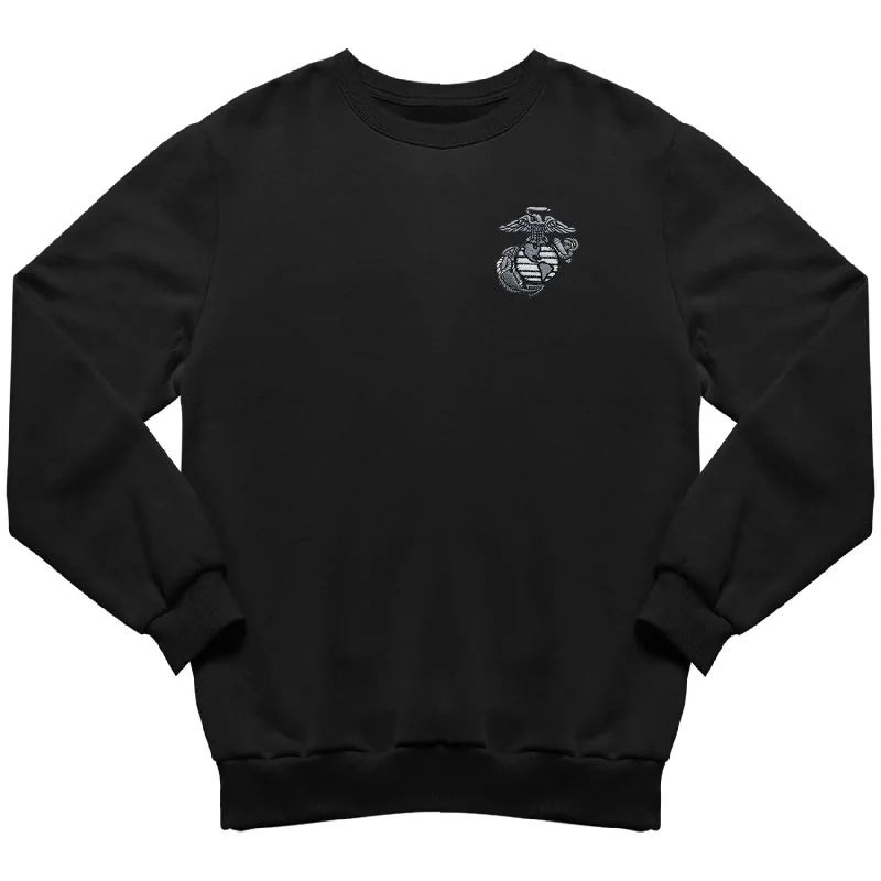 Aluminum EGA Embroidered Sweatshirt