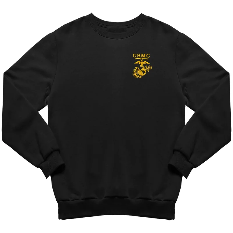 Gold Old School Heritage EGA Embroidered Sweatshirt