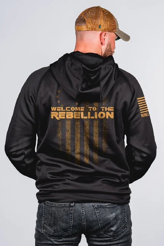 Welcome to the Rebellion - Raglan Tailgater Hoodie