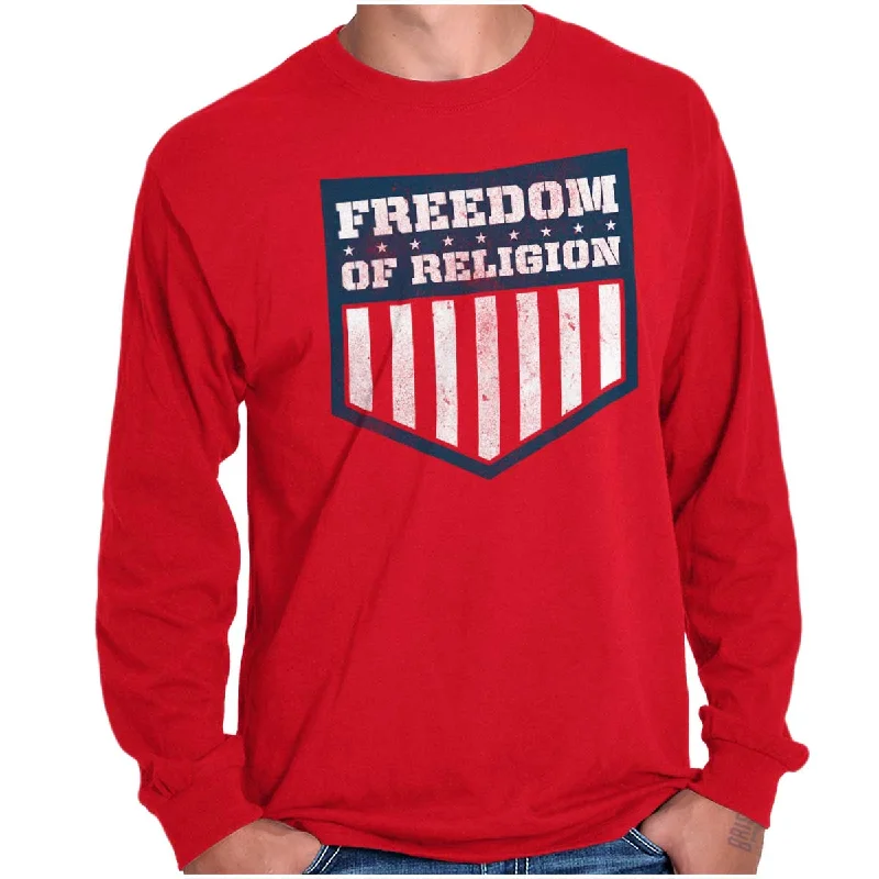 Freedom of Religion Long Sleeve T Shirt