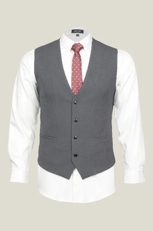 Men's Grey Vest