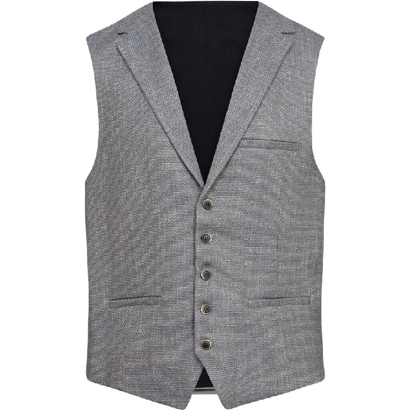 Wade Structure Waistcoat - BLU Blue