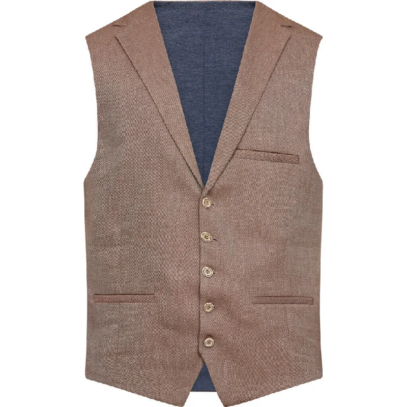 Wade Linen Waistcoat - ROST Rost